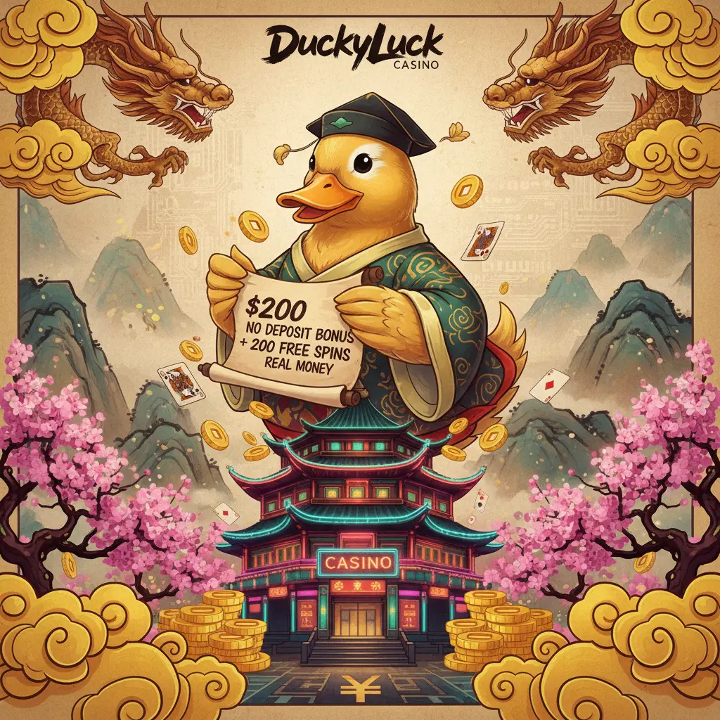$200 no deposit bonus 200 free spins real money - DuckyLuck