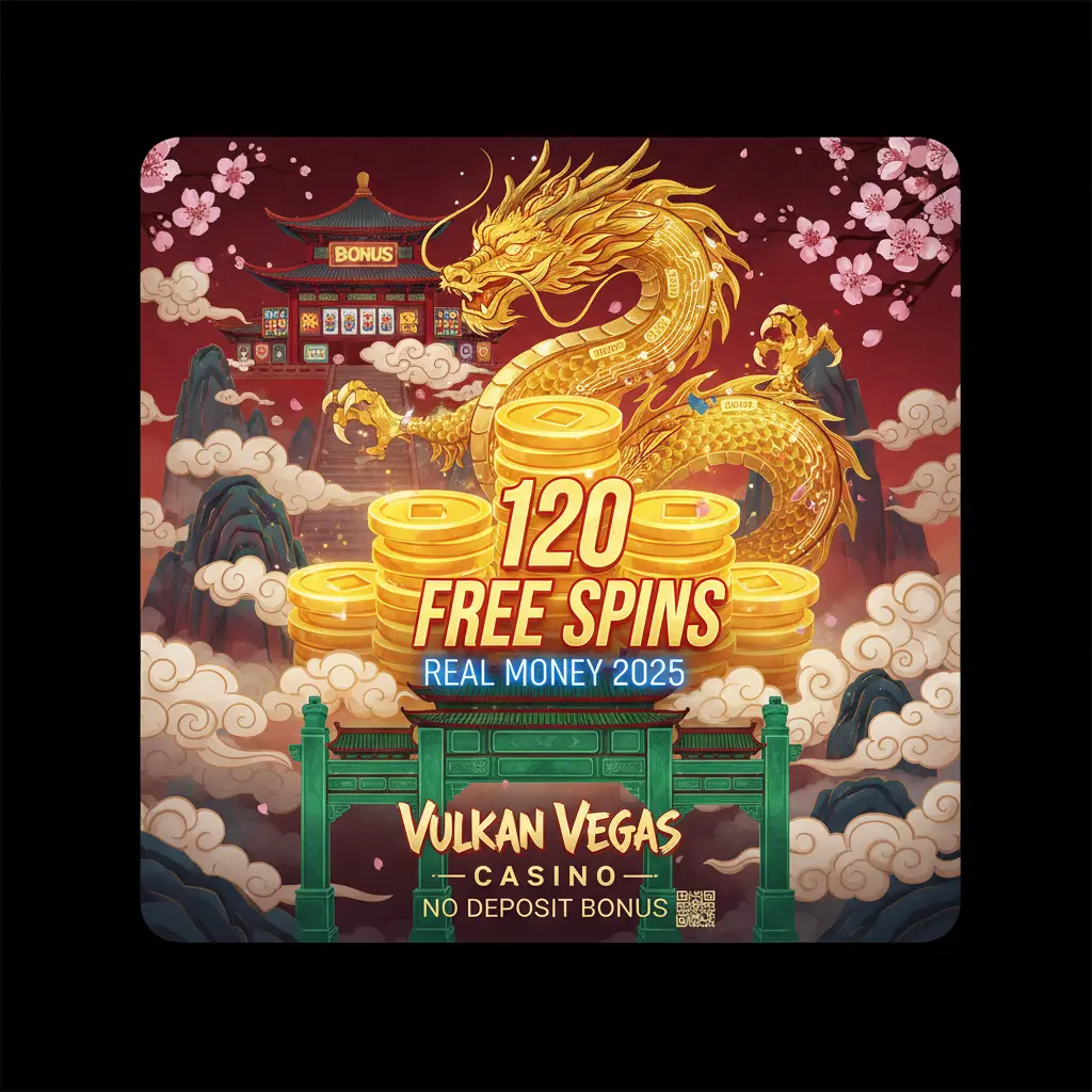 120 free spins for real money 2025 No Deposit Bonus - Vulkan