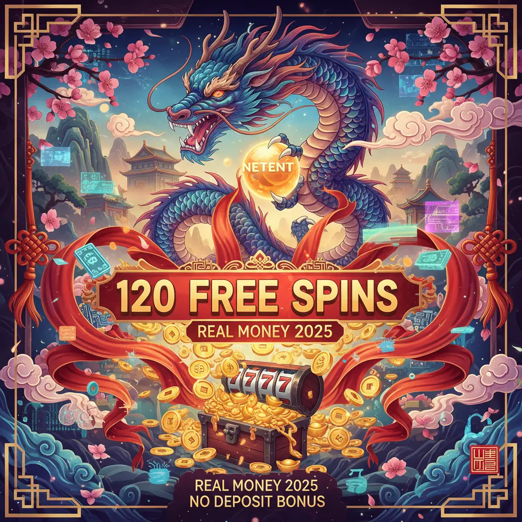 120 free spins for real money 2025 No Deposit Bonus - NetEnt
