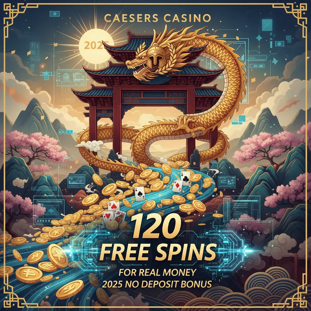 120 free spins for real money 2025 No Deposit Bonus - Caesars