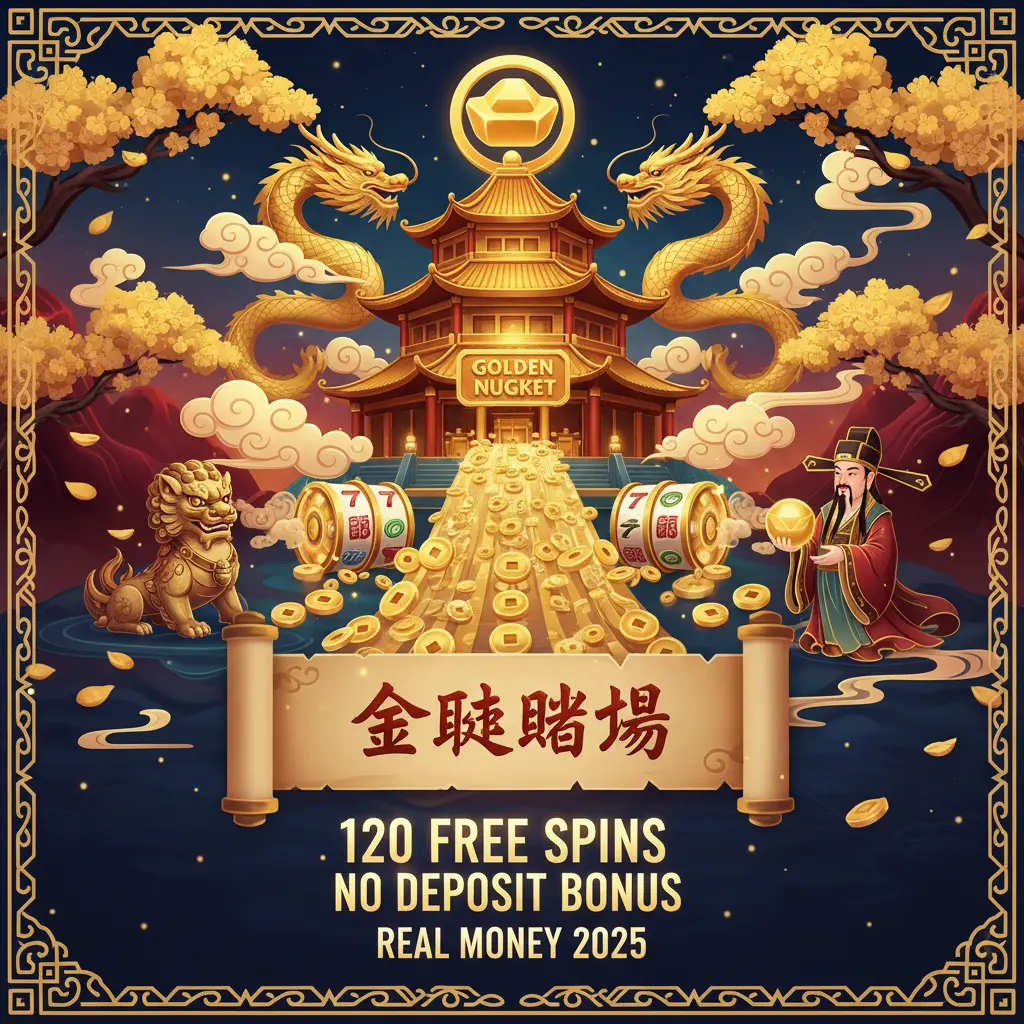120 free spins for real money 2025 No Deposit Bonus - Golden